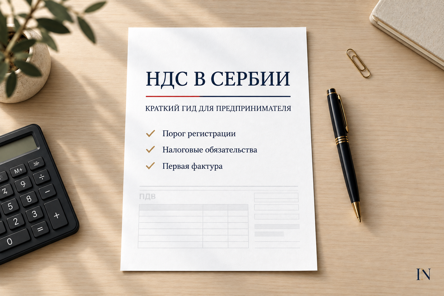 Предприниматель в Сербии в 2026 году: налоги, НДС и риски до первого счёта